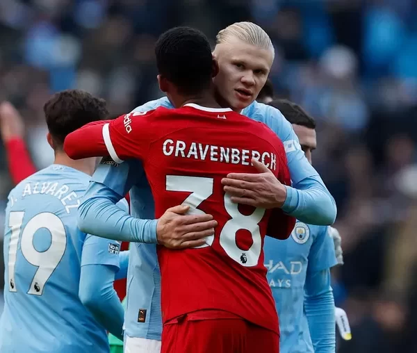 Gelijkspel Manchester City – Liverpool 1-1