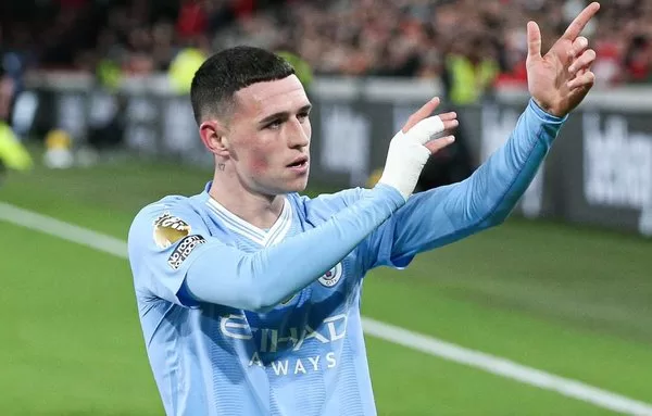 Hattrick Phil Foden tegen Aston Villa