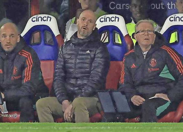 Ten Hag en Manchester United beleven dramatische avond